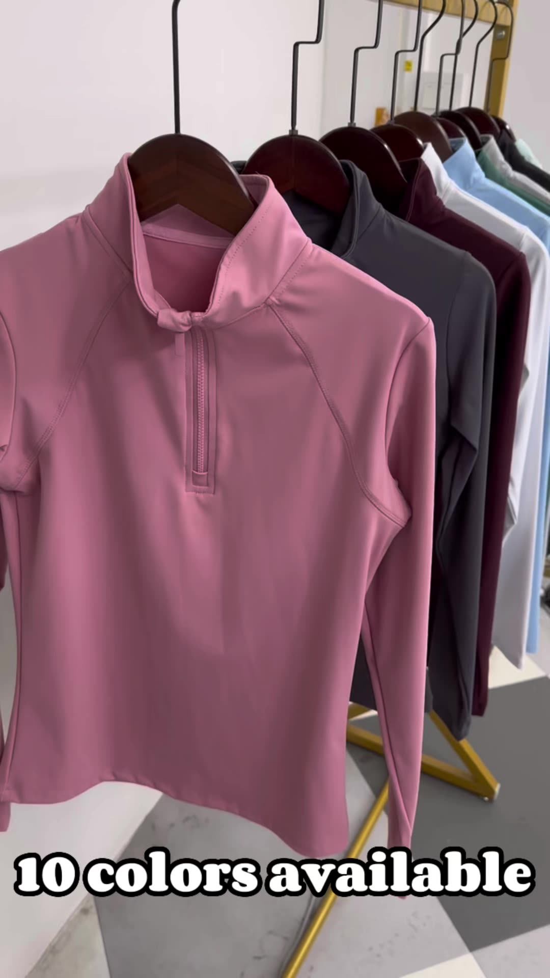 Wholesale Various Colors Equestrian Tops Femme Quick Dry Fashion