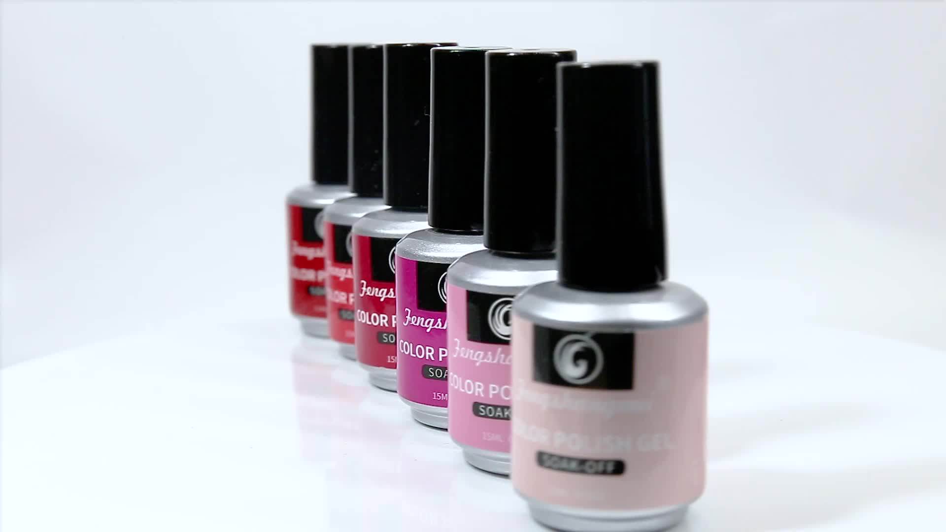 Ea Brand Wholesale Gel Nail Polish China Factory 10ml Soak Off Color