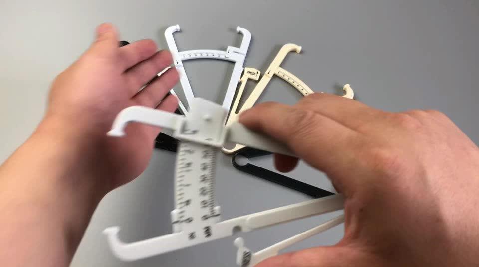 60mm Stainless Steel Professional Skinfold Caliper Body Fat Caliper