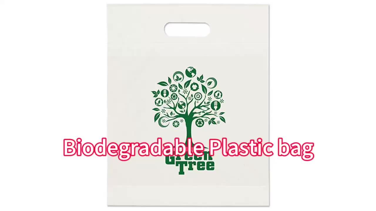 Factory Price Custom logo Bolsa Sac Saco OXO D2W BPI PLA Corn