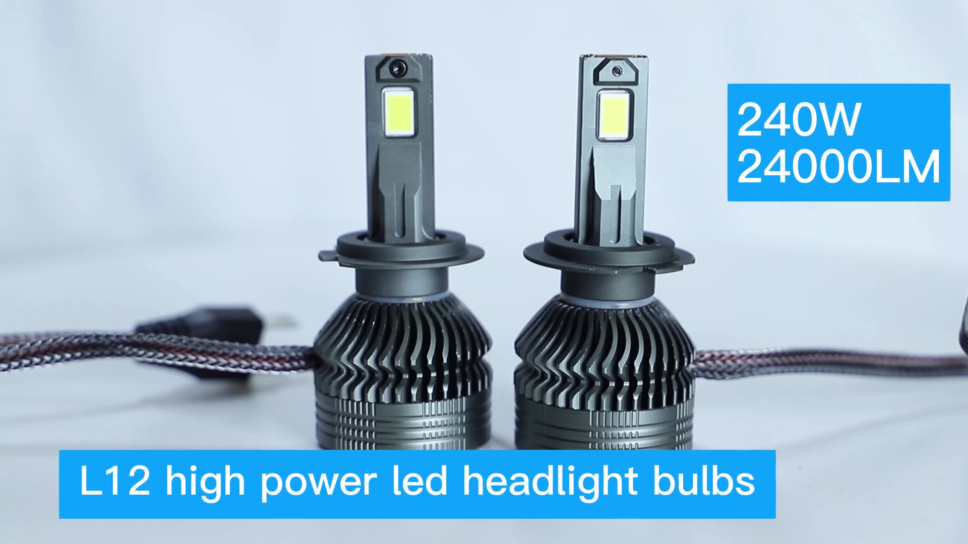 Dgls 240w 30000lm L12 Highest Power H4 H11 9005 9006 Led Headlights