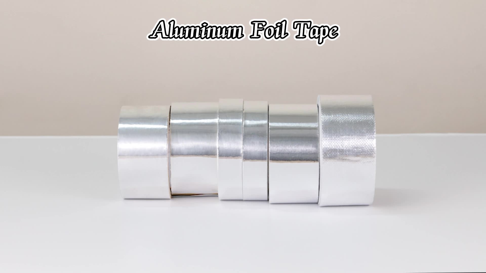 Aluminum Foil Duct Adhesive Tape Sealing Joints Seaming Against