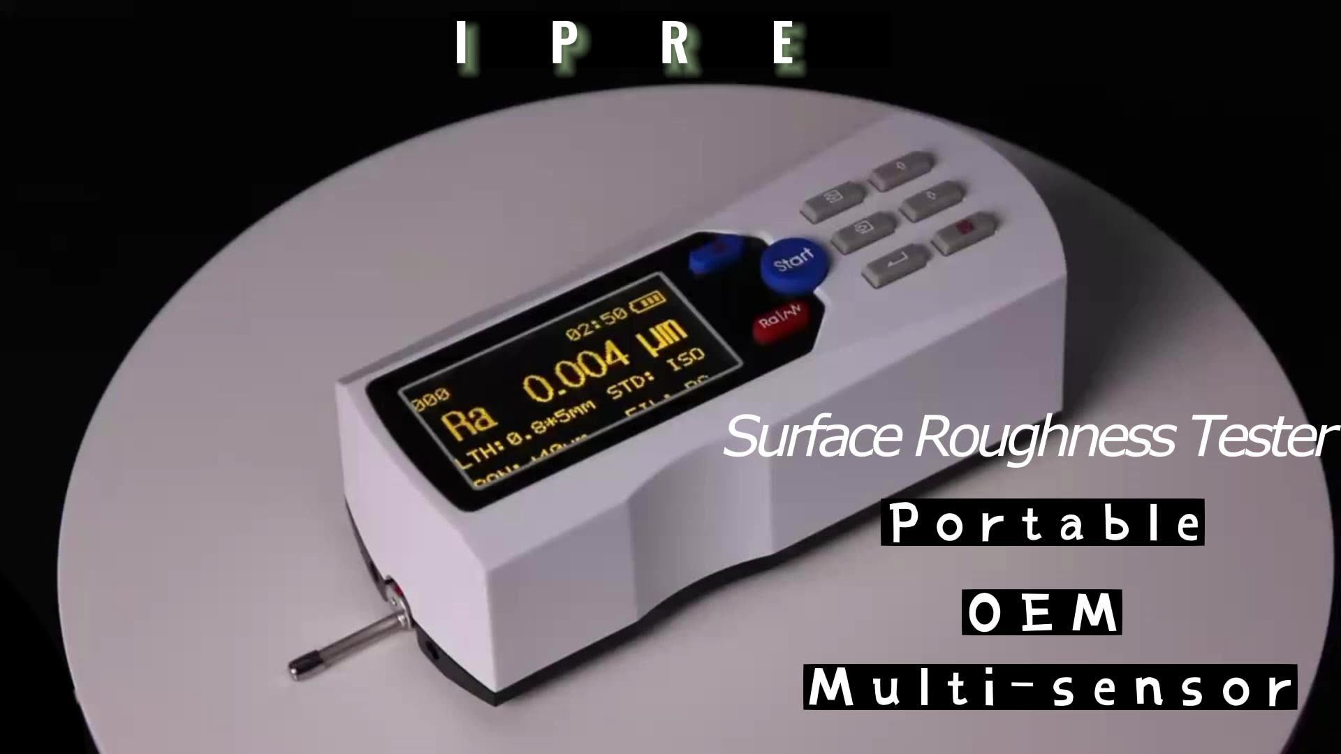 Portable Surface Roughness Tester Surface Roughometer Diamond Probe