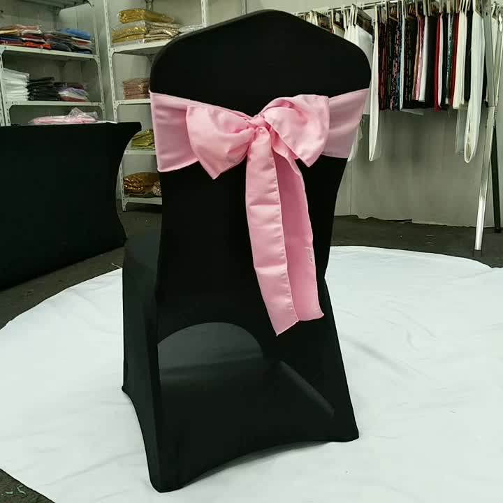 Cheap Royal Rose Gold Burgundy Banquet Party Home Wedding Satin Chair Bands Chair Sashes Buy