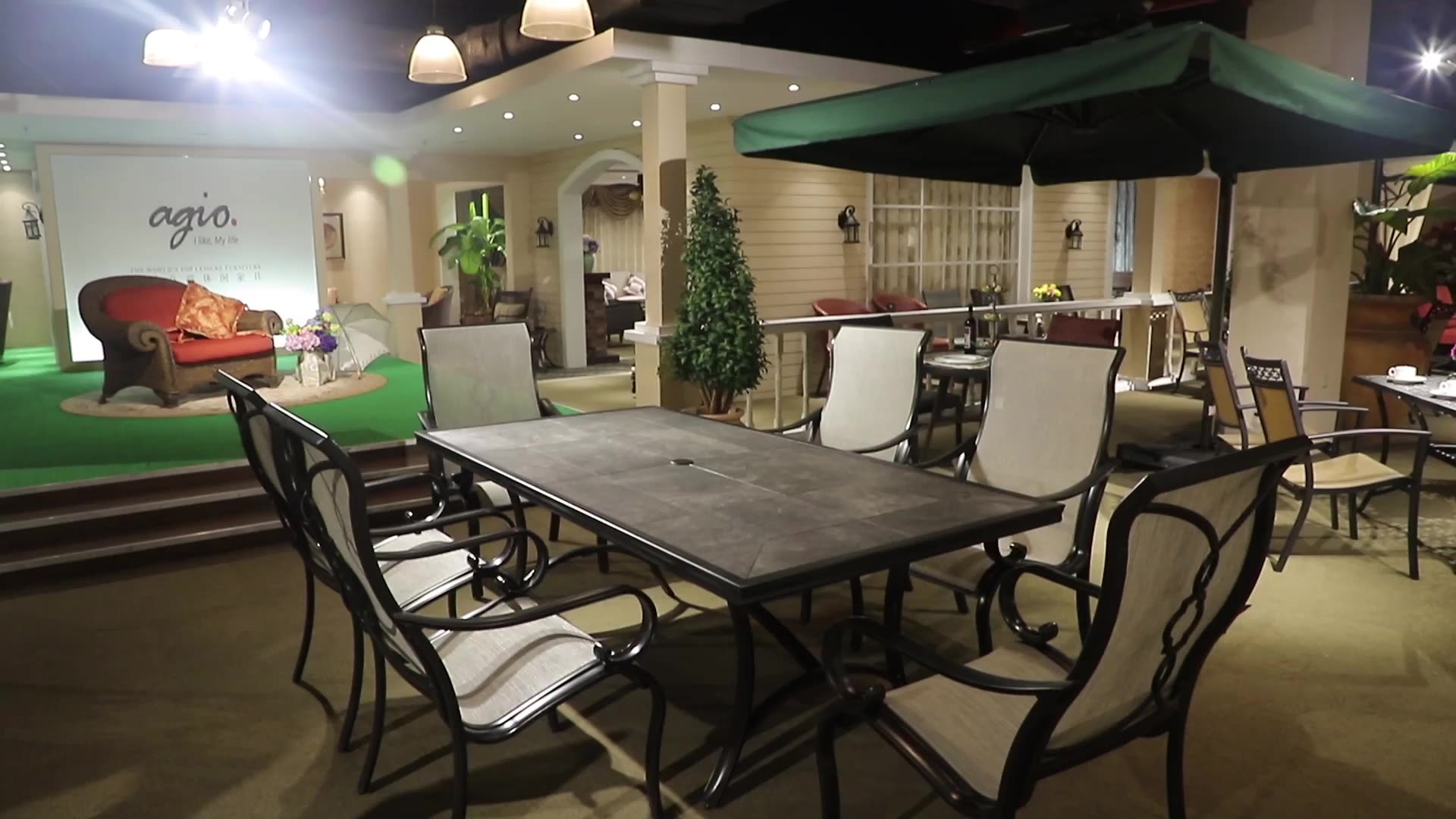 6 Seats Wholesale Outdoor Dining Set Garden Furniture Dining Table