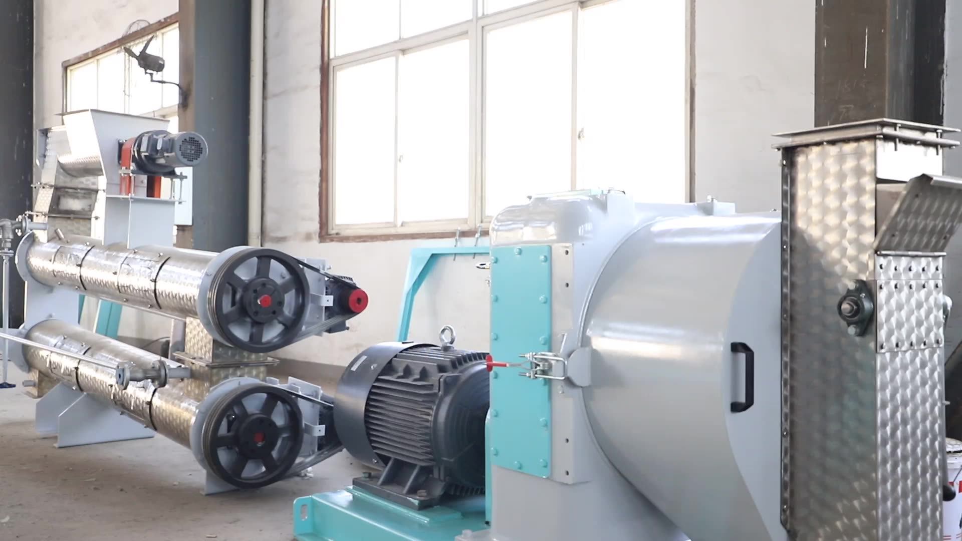 Szlh 250 1 Ton Per Hour Animal Feed Pellet Mill For Sale 22kw Main