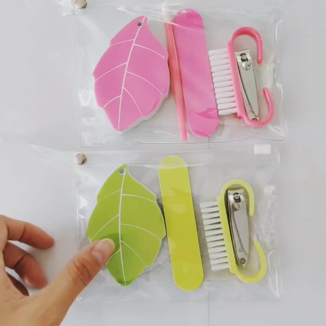 Customized 5 Pieces Manicure Set Heart Shape Nail File Set Buy Heart