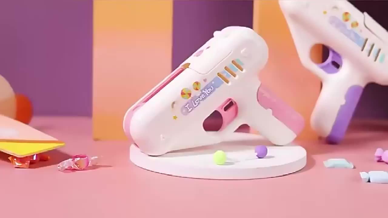 Samtoy Custom Halloween Sweet Shoot Lollipop Holder Candy Toys Plastic