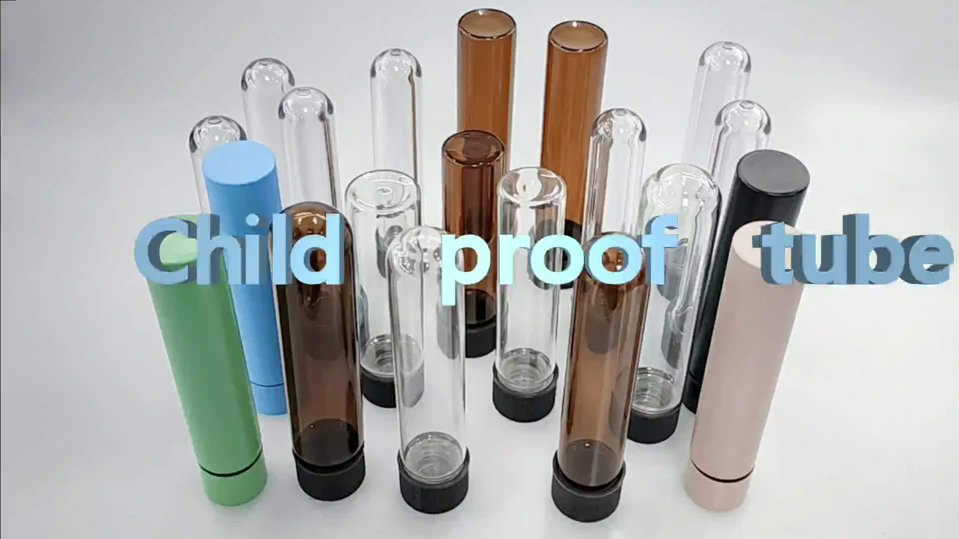 109mm 120mm 98ml Transparent Glass Joint Doob Tube Tubes 135mm Blunt