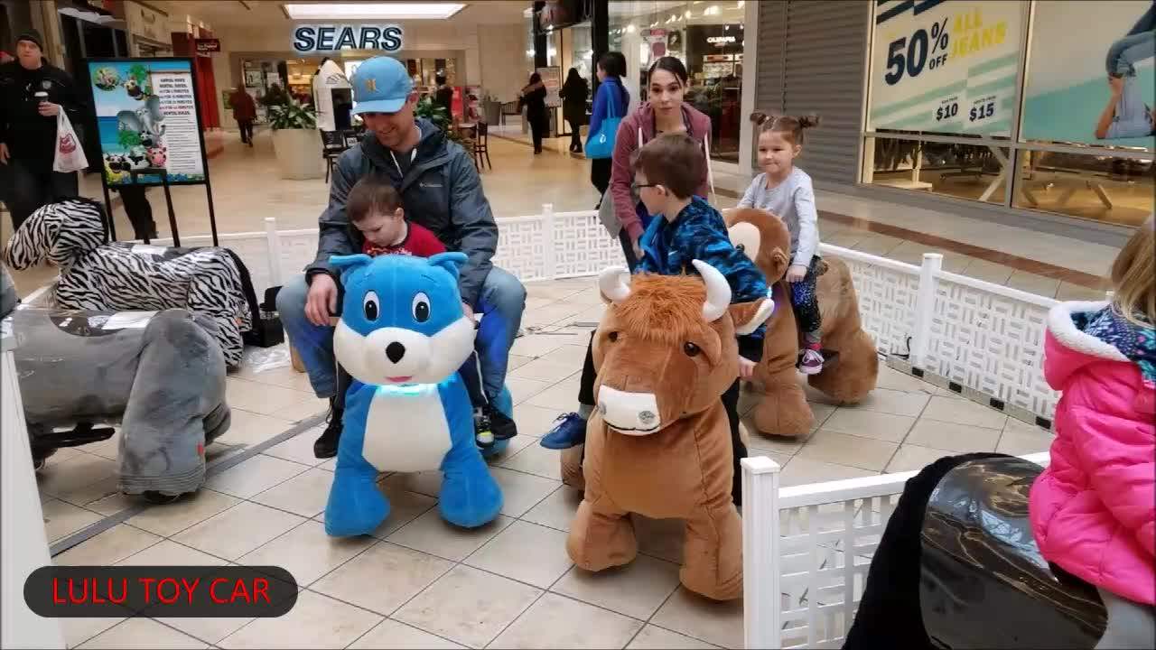 Adult Battery Operated Electric Plush Toy Animal Scooters Buy