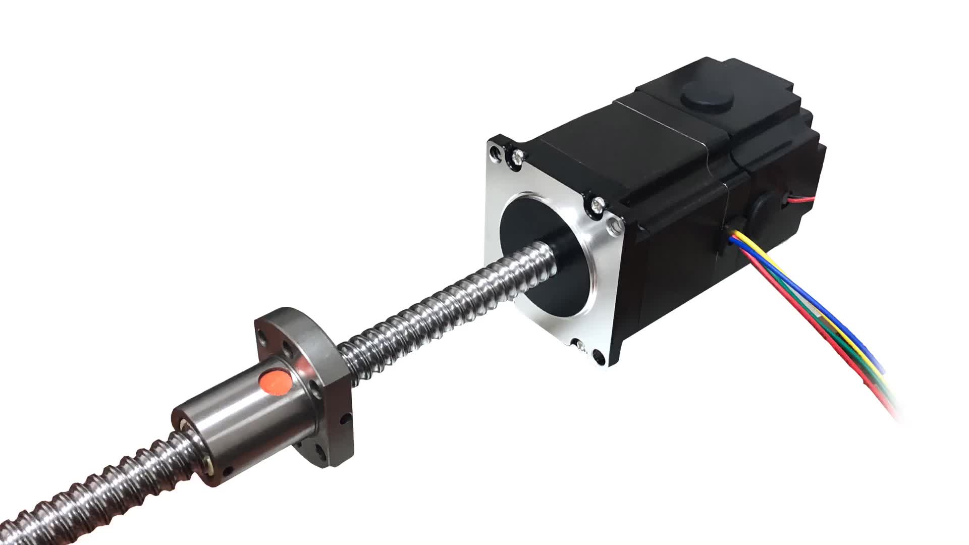 Nema23 Ball Screw Stepper Motor With Brake Buy Stepper Motor,Nema 23
