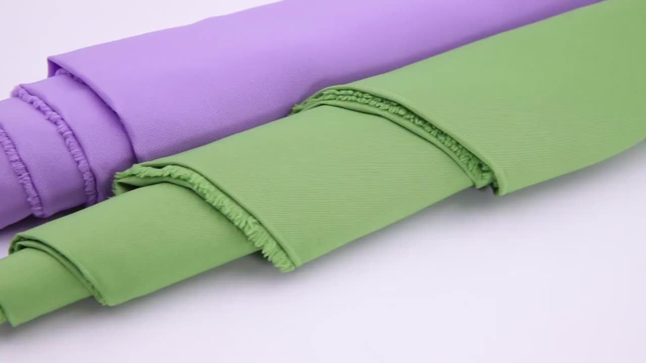 Latest Recycled Waterproof Fabric Plain Minimatt Print 130/150 Gsm