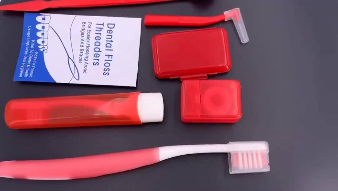 + Guber Disposable Dental Oral Care Hygiene Orthodontic Kits Yellow