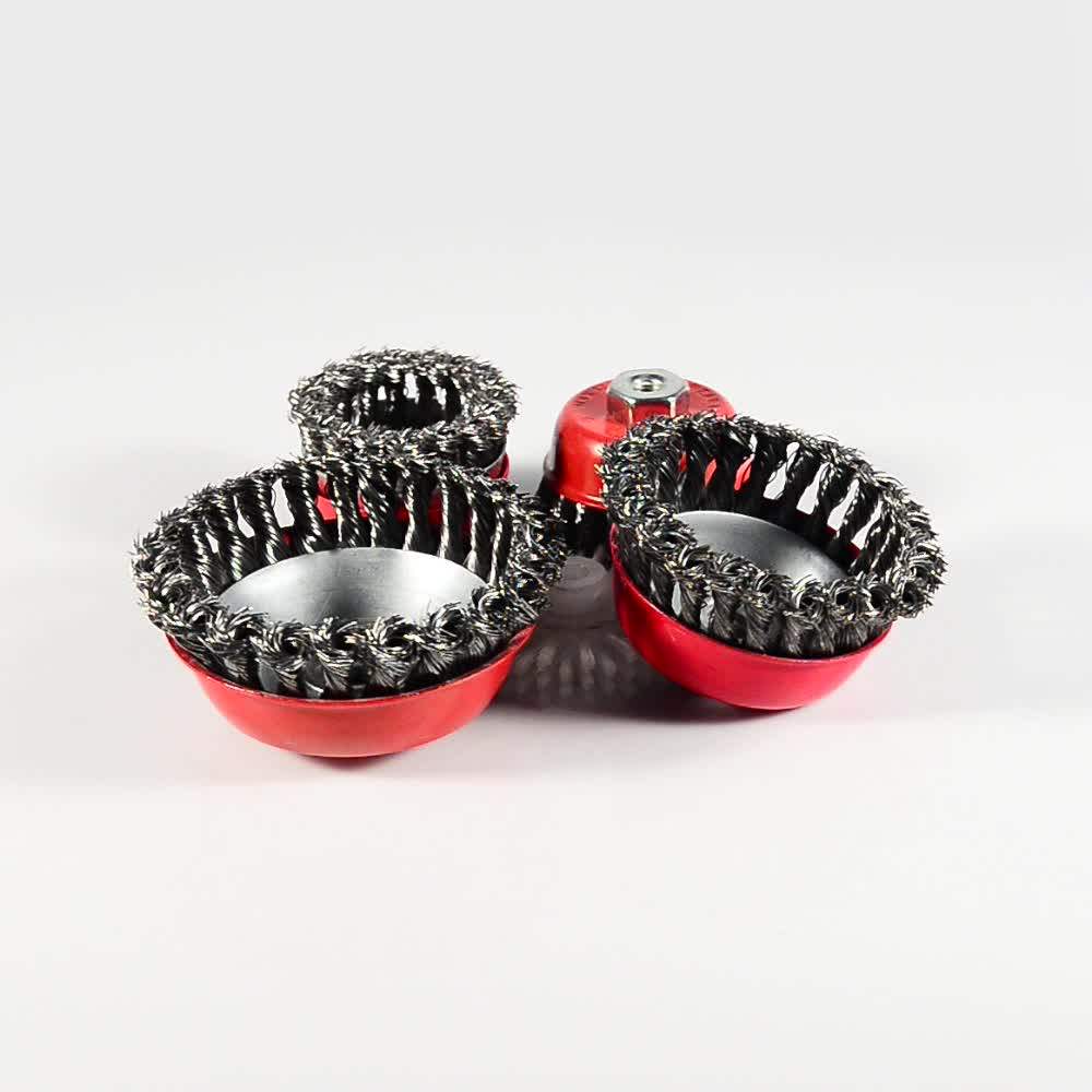 3 Inch Angle Grinder M10 Crew 70mm Knot Wire Cup Brush Buy Cup Brush
