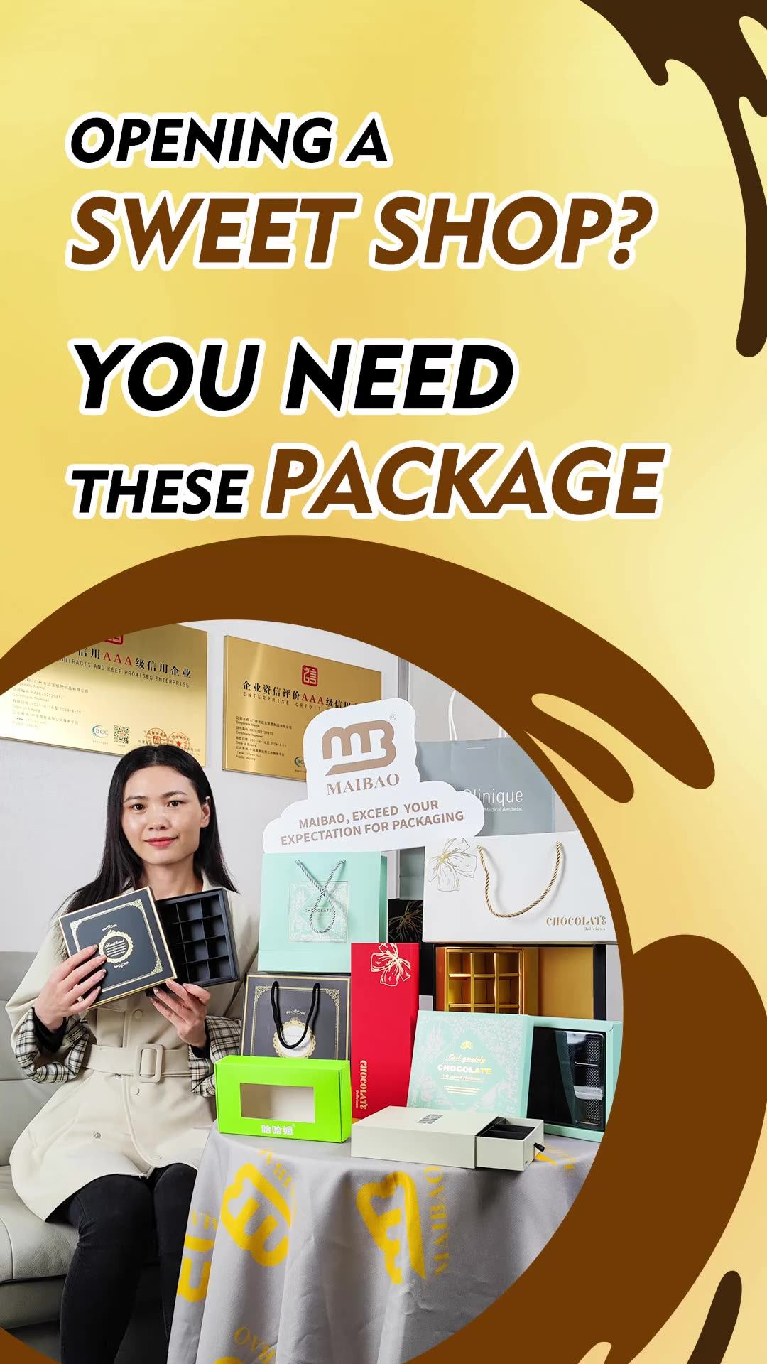 Custom Promotional Oem Sustainable Food Packaging Vertical Date For