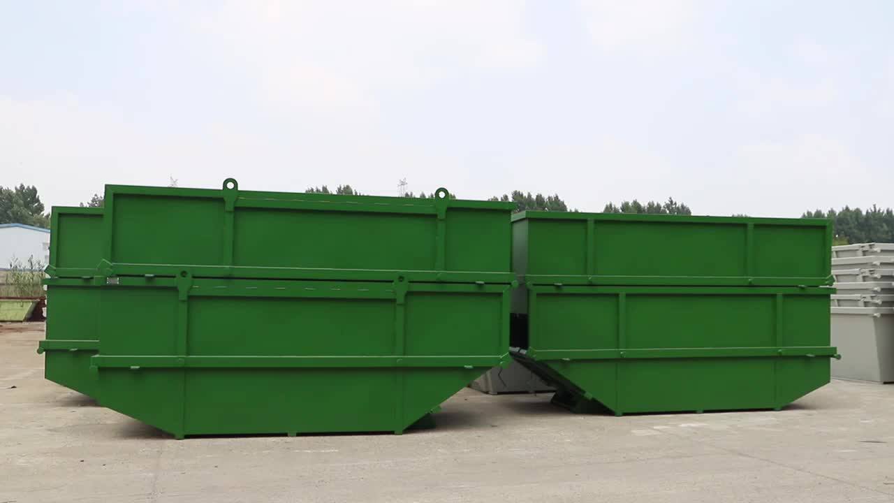 Waste Recycling Steel Skip Bins With Wheels Available Buy Mild Steel