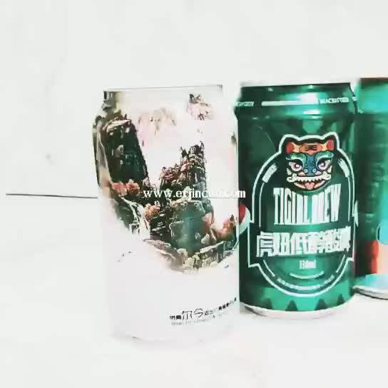Custom Printed Aluminum Cans Aluminum Used Beverage Can Soft Drink Tin