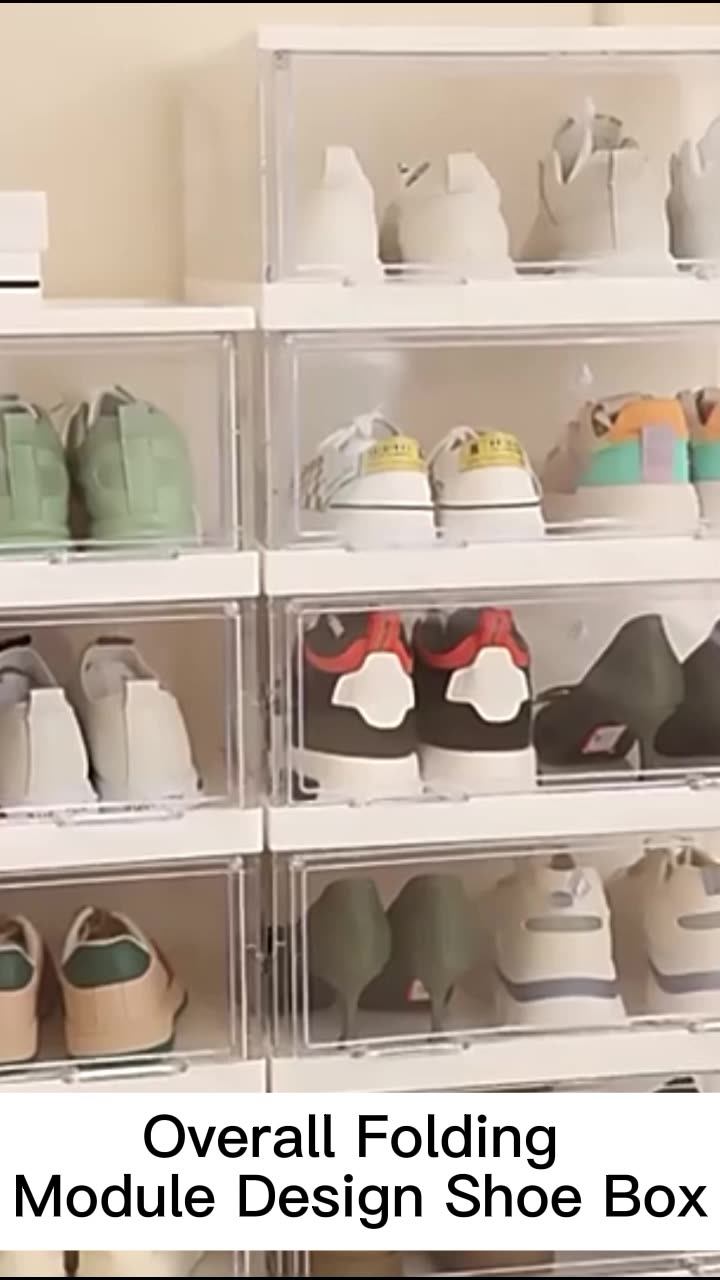 Installationfree Collapsable Shoe Rack Storage Organizer Spacesaving