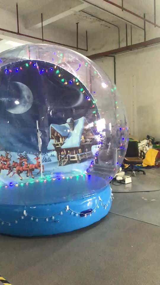 Amazon.com Commercial Use Giant Inflatable Christmas Snow Globe,3m 4m Inflatable