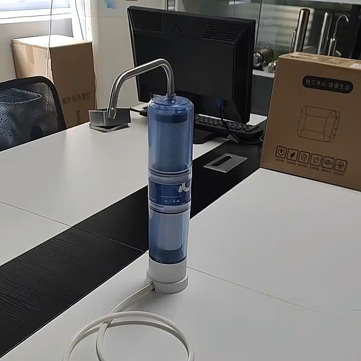 Deluxe 3 Way Cool Hot And Reverse Osmosis Brass Kitchen Faucet With 1