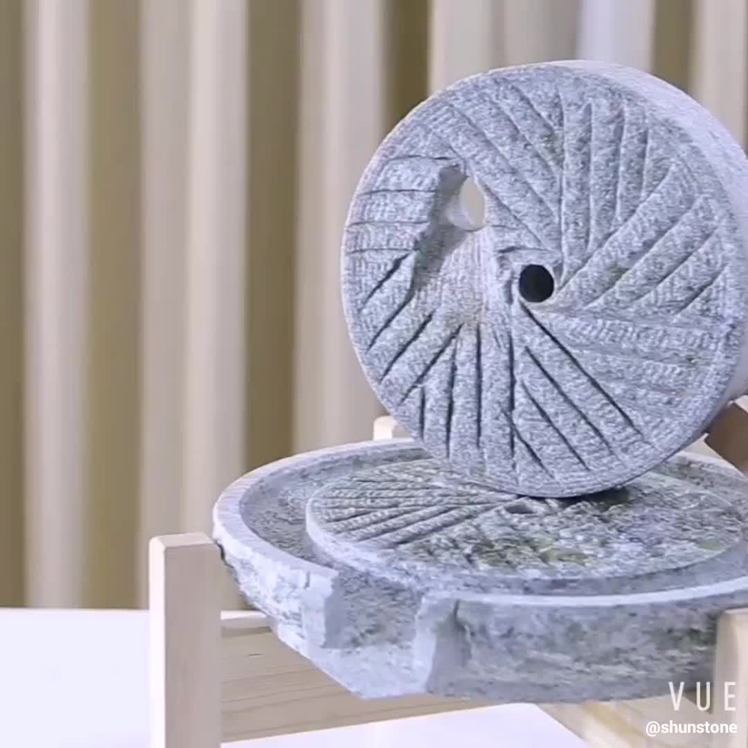 Small Hand Stone Mill For Home Use,Made By Stone,High Quality Stone