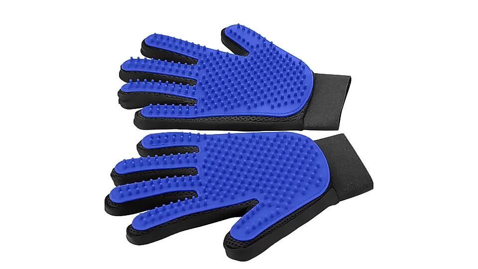 Wholesale Pet Supply Pet Hair Remover Glove Soft Silicone Cat Dog Bath