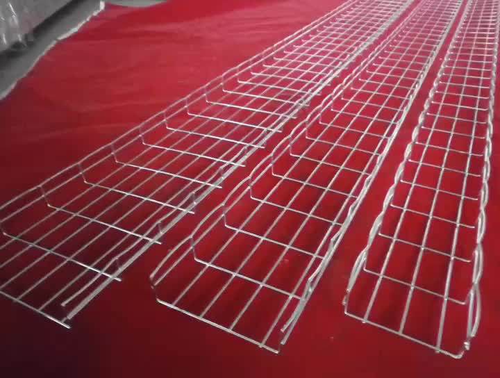 Stainless Steel Wire Mesh Cable Tray With Straight Edge Buy Wire Mesh