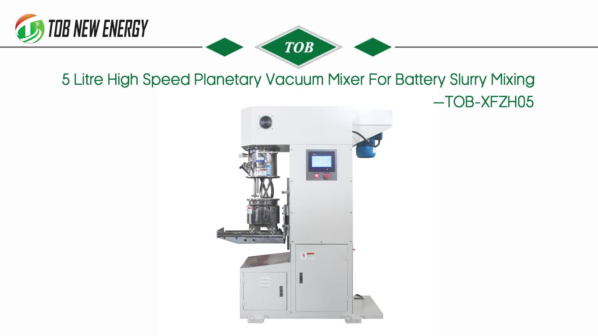 Tob Brand 30l Vacuum Mixer For Lithium Battery Buy