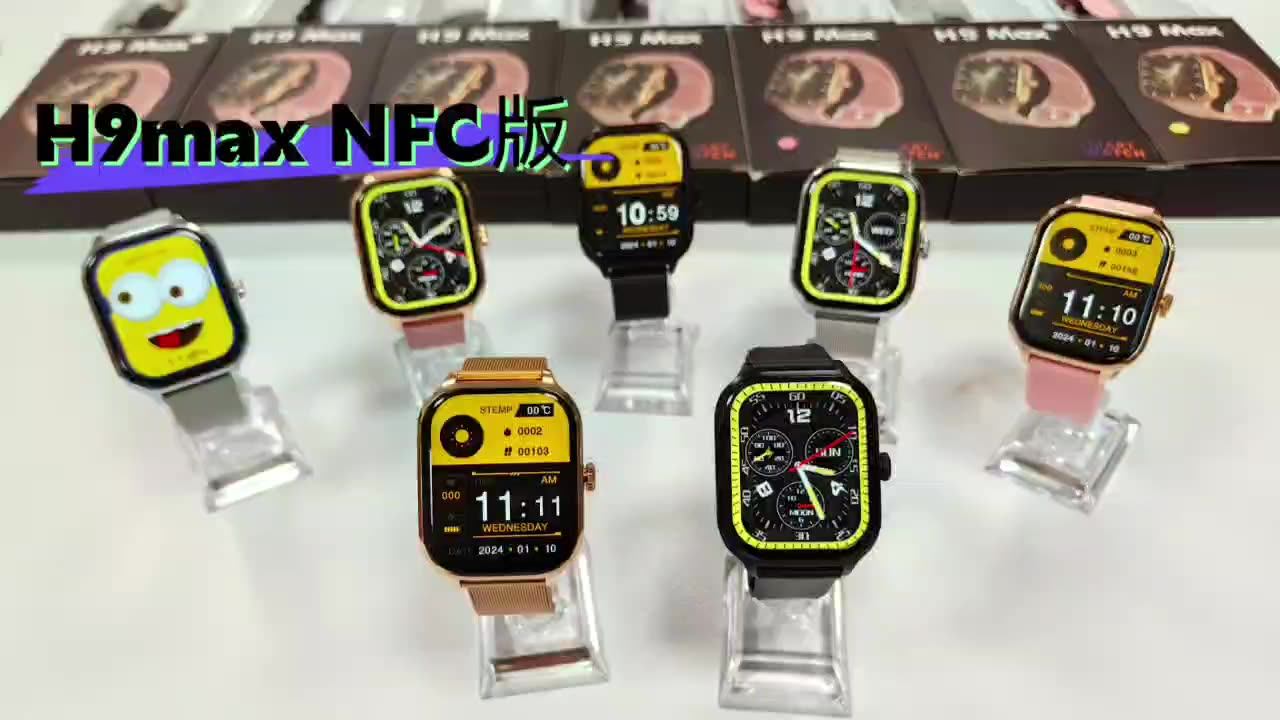 H9 Z90 Pro Max Z98 Z97 Mini Smart Watch - Inteligente & Versatile