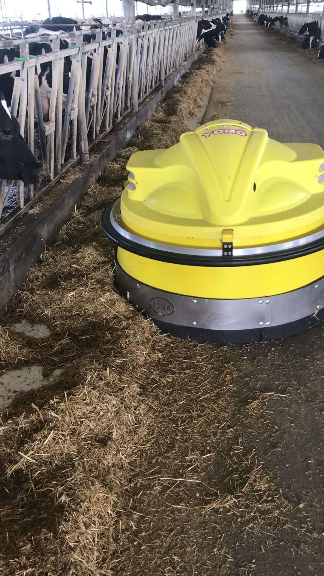 Yomo Dairy Farm Equipment Robot Feed Pusher For Cattle Farm Use Buy