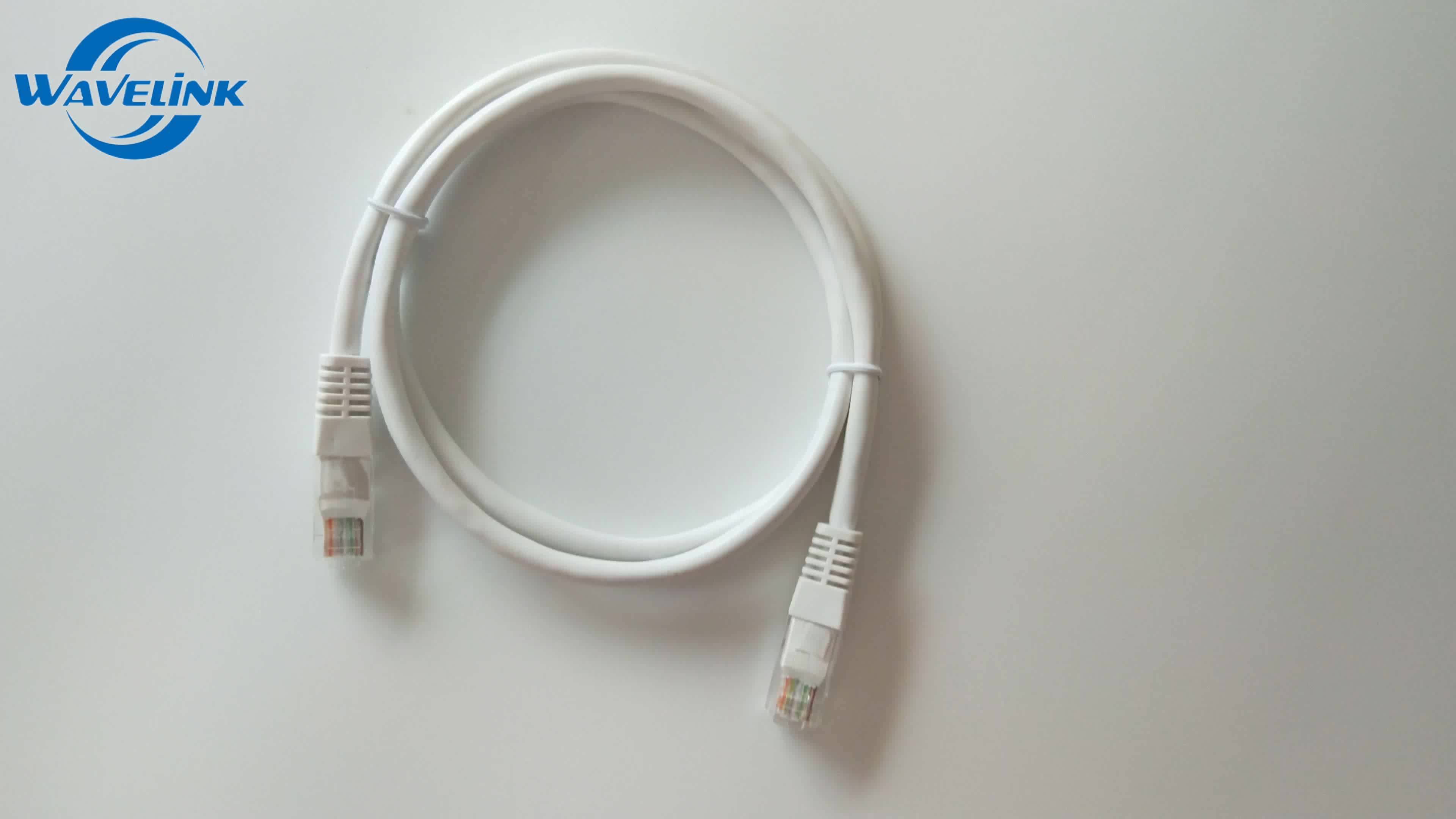 White 10ft Cat 6 Cable Utp Cat6 Rj45 Lan Network Patch Cable