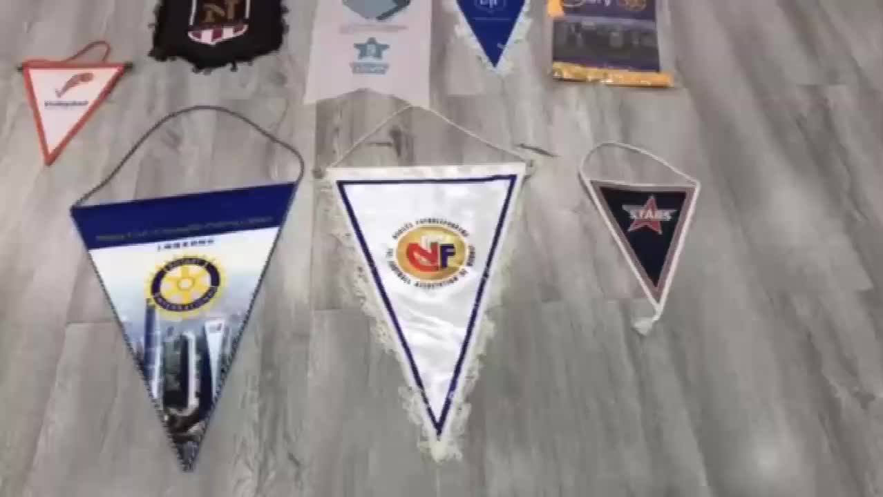 Custom Flag Soccer Team Pennant Buy Flag Soccer Team Pennant,Satin