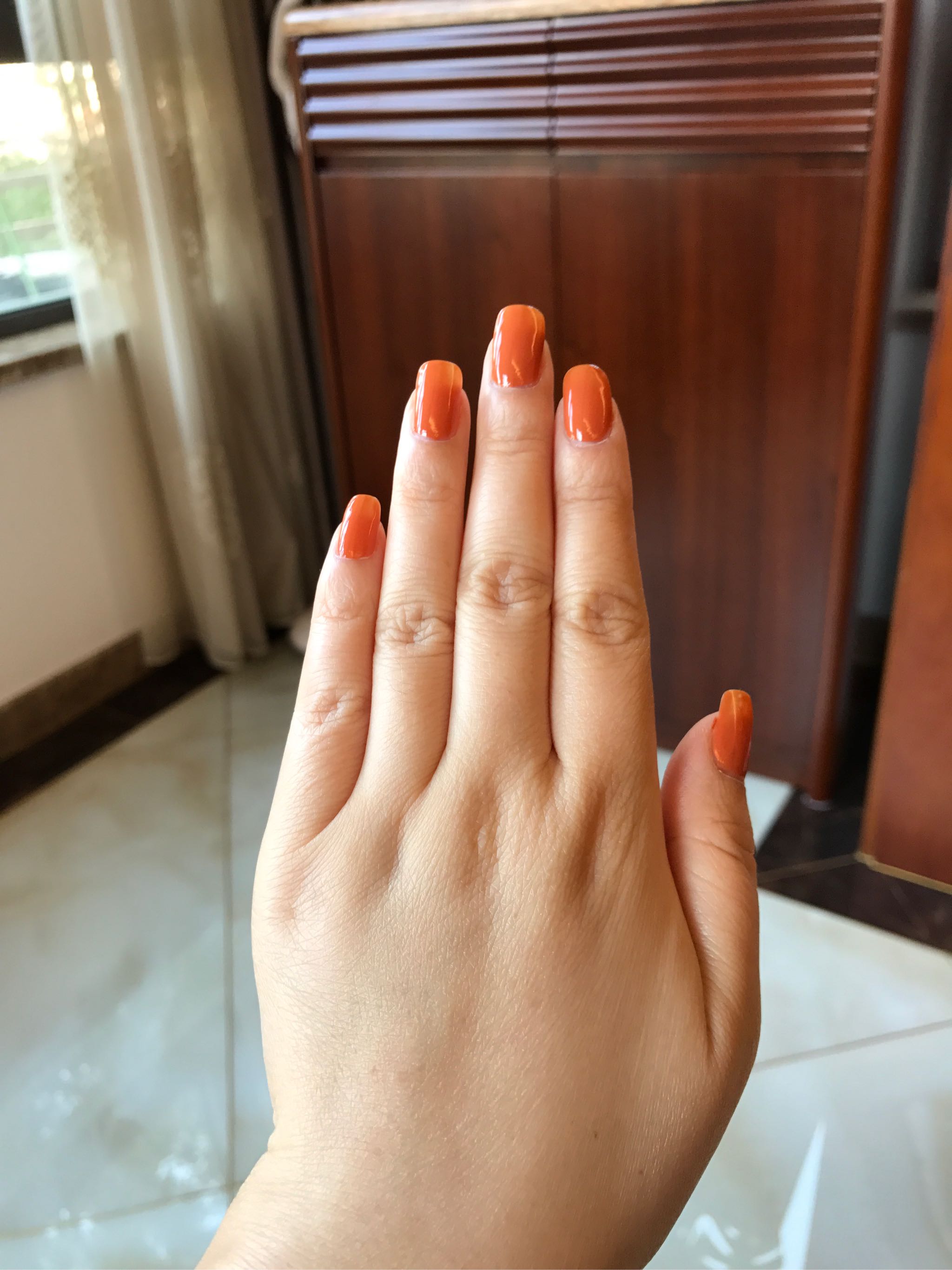 健康可剥甲油秋冬流行色秋风褐是正规品牌吗？使用后的效果如何,第8张