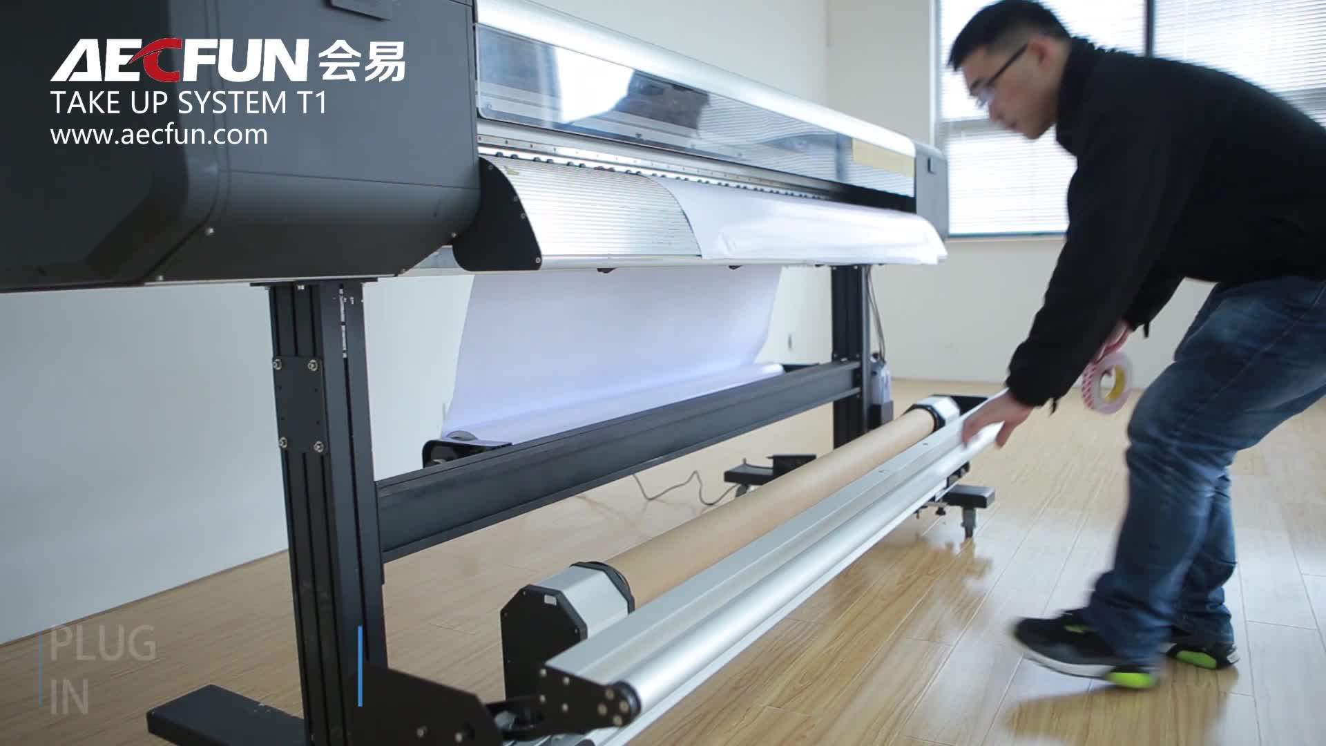 Take Up Roll Automatic Media Roller /automatic Media Take Up Roller