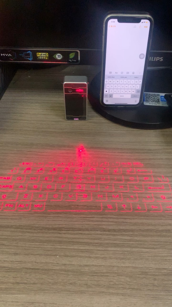 Cheap Bt Portable Wireless Virtual Projector Projection Laser Keyboard