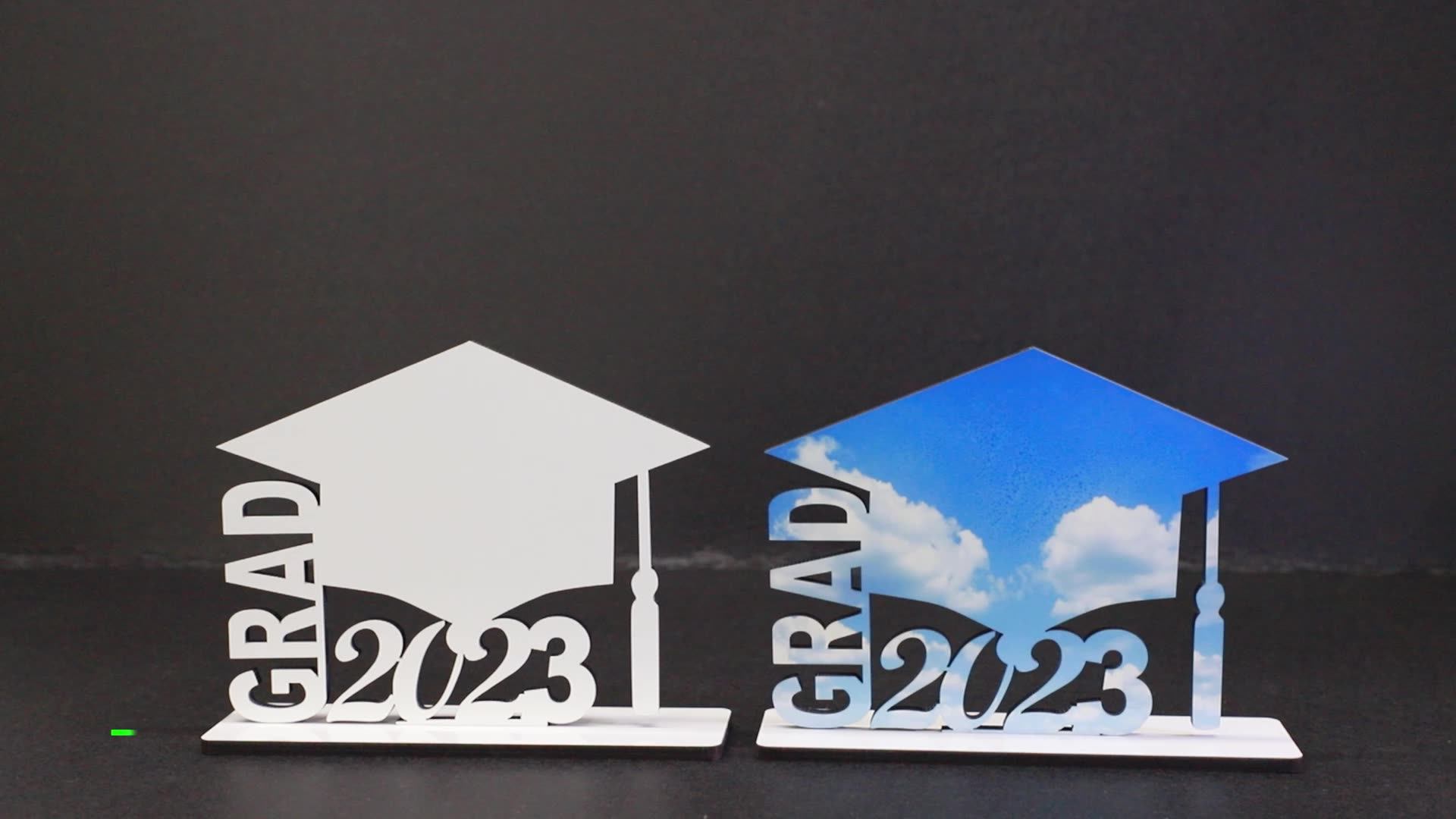 Sublimation Candle Holder Memorial Chair Candle Stand Blank Mdf Heart