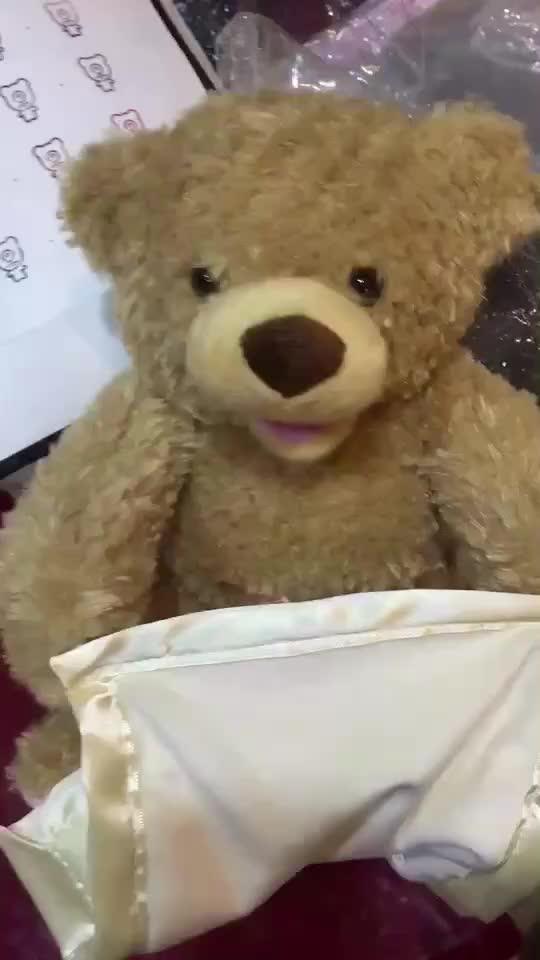 Cute Peek A Boo Teddy Bear Talking Teddy Bear Electric Plush Toys Buy