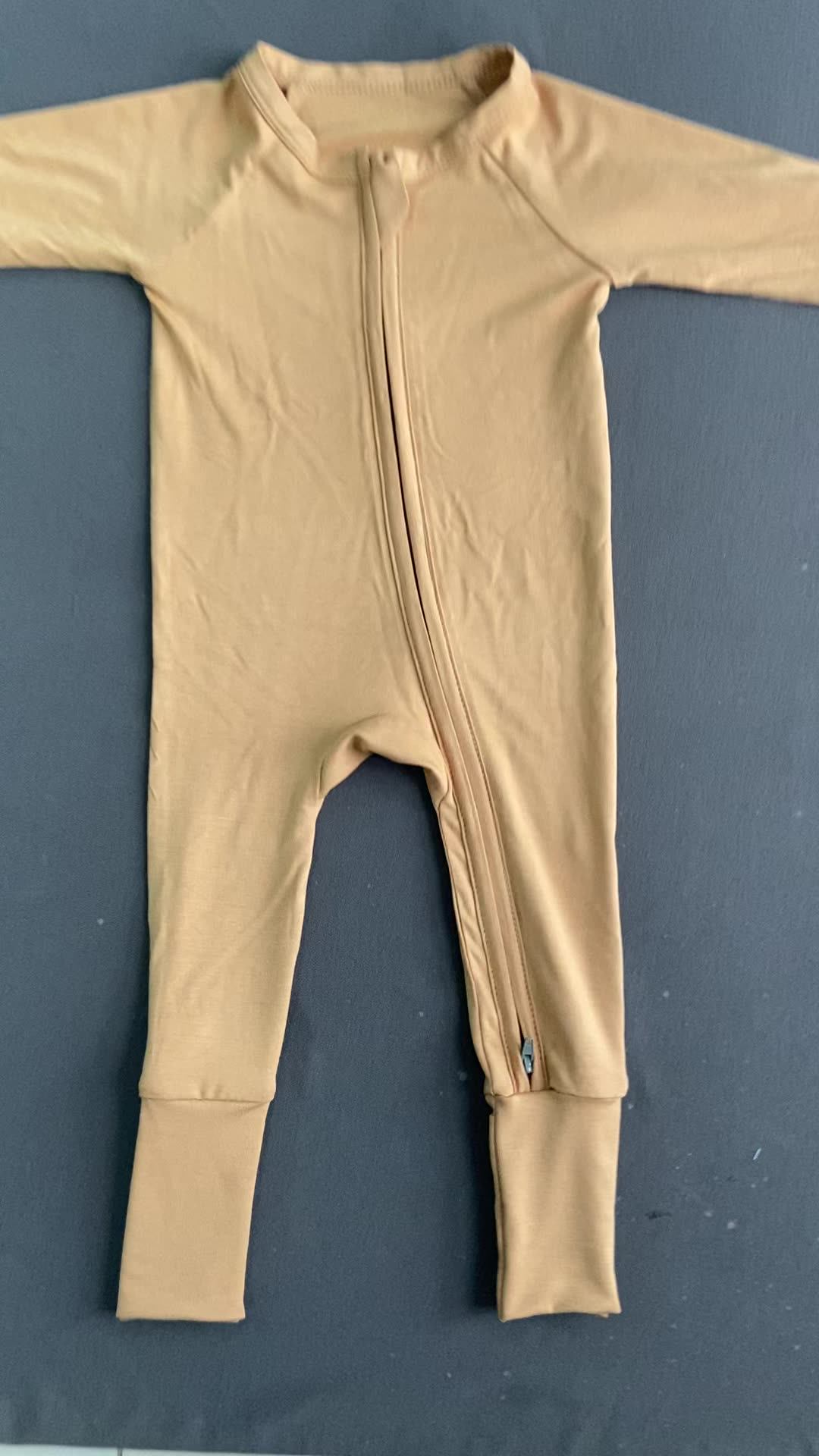 2023 Custom Baby Bamboo Pajamas Clothing Newborn Summer Girl Boutique