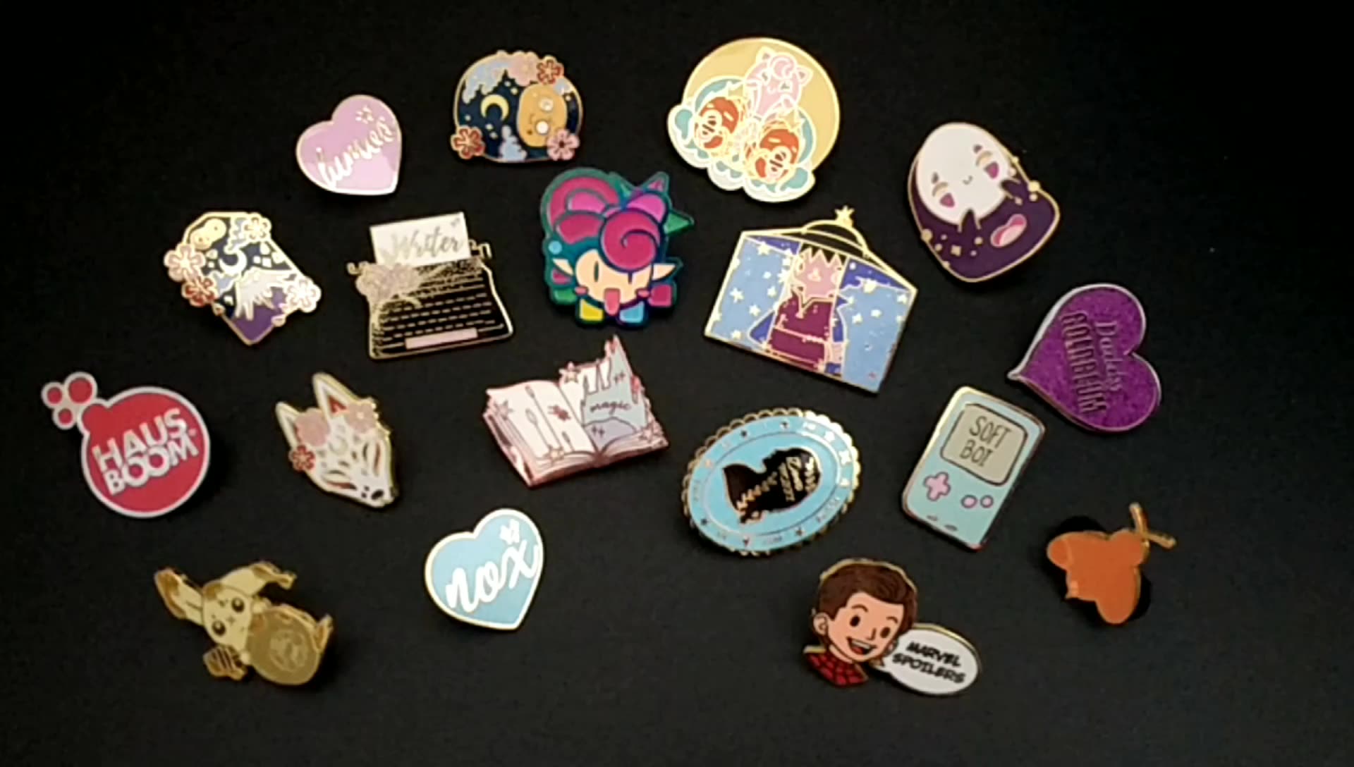 Custom Enamel Lapel Pin Trading Book Butterfly Clasp Pin Badge Buy