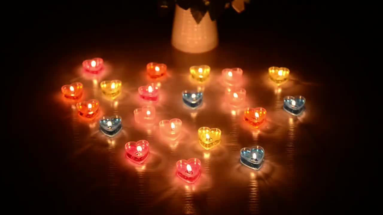 Colorful Round Tealight Candle In Bulk Restaurant & Hotel Candle With