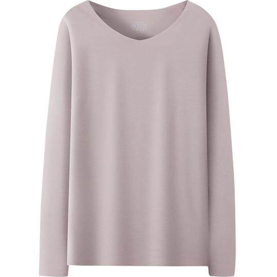 莫代尔秋衣男士长袖薄款单件上衣春秋季无痕保暖内衣打底衫衬衣潮