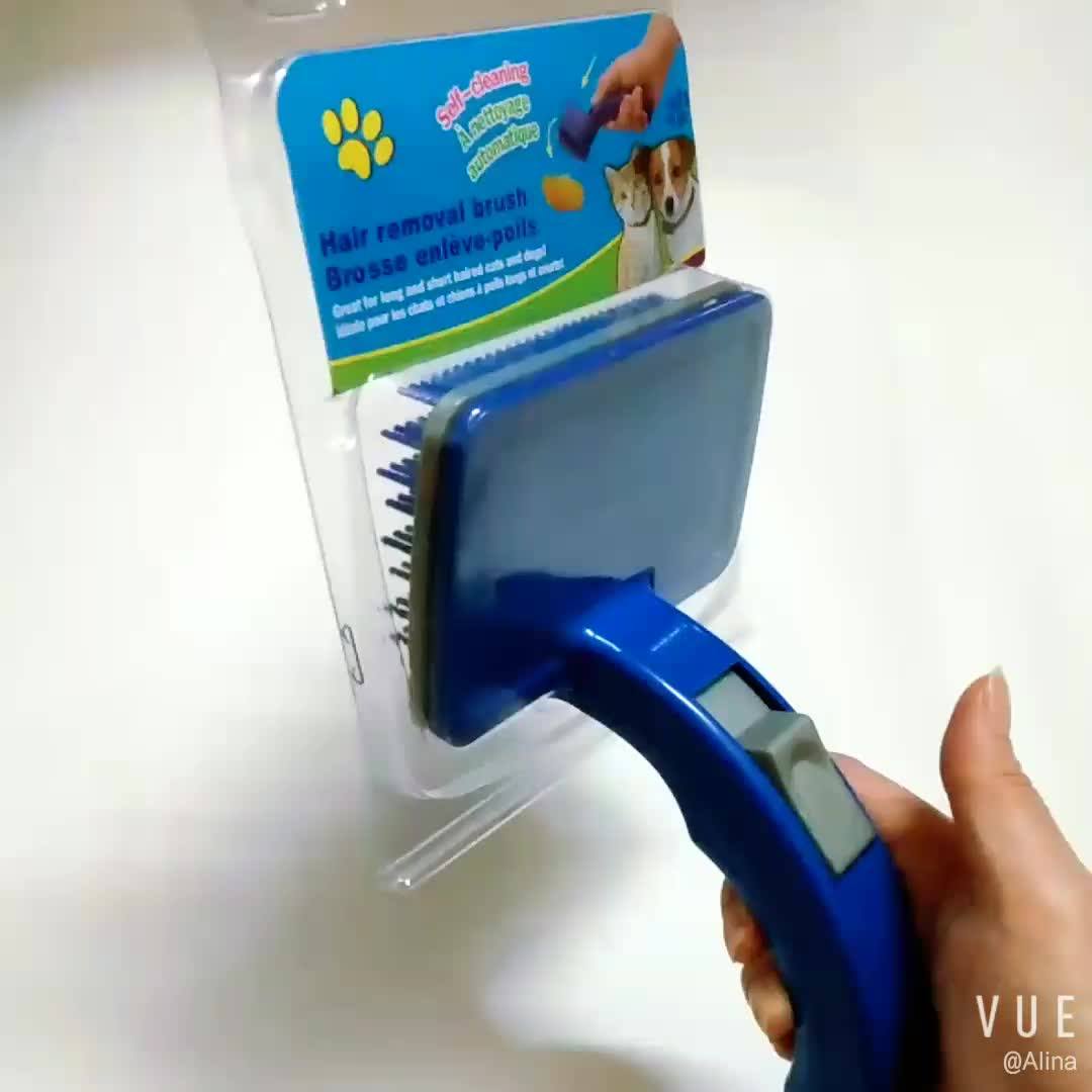 Pet Automatic Hair Removal Brush Small And Large Size Hair Cleaning Dog