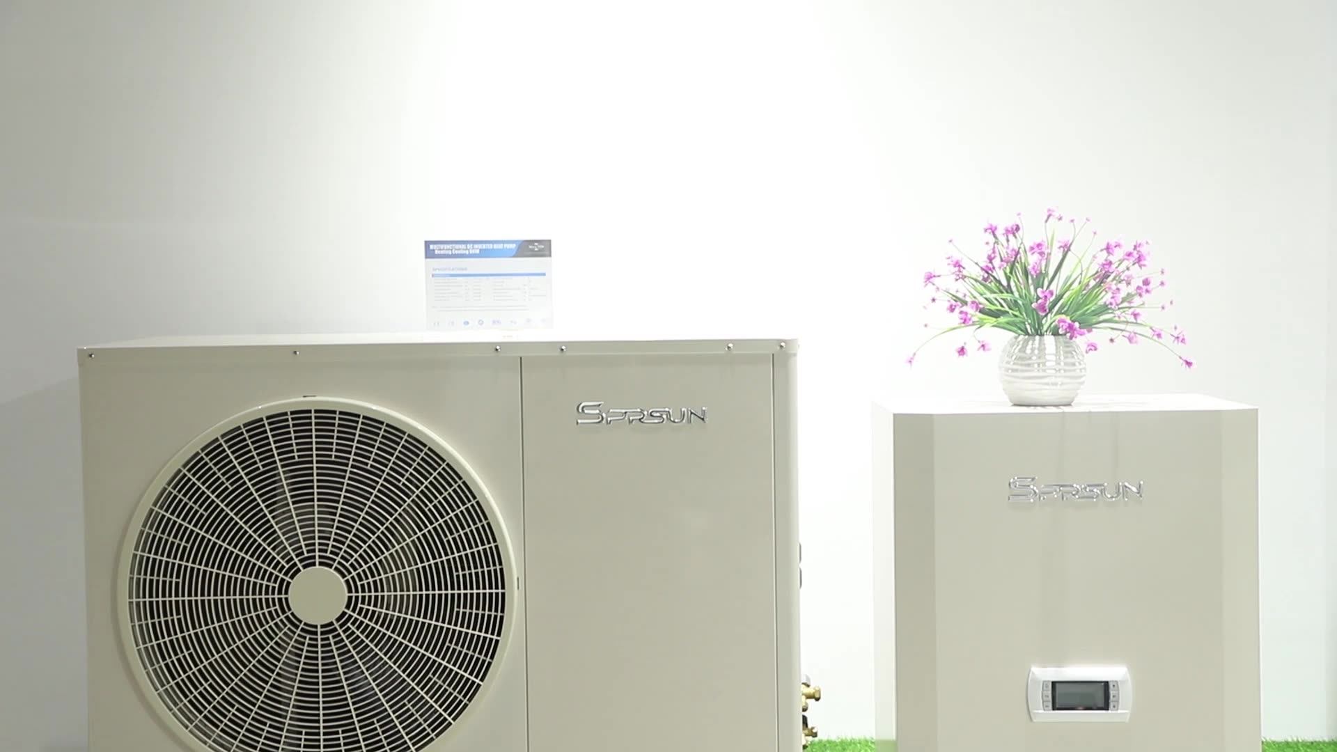 2021 New Low Temp 25 Degree Split Dc Inverter Air To Water Heat Pump