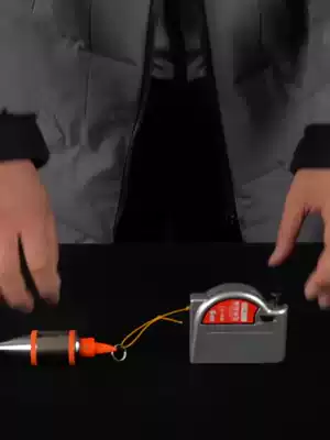 Line drop windproof long string string line start vertical pay-off grounding artifact accessories General Instrument vertical line site plumb hammer