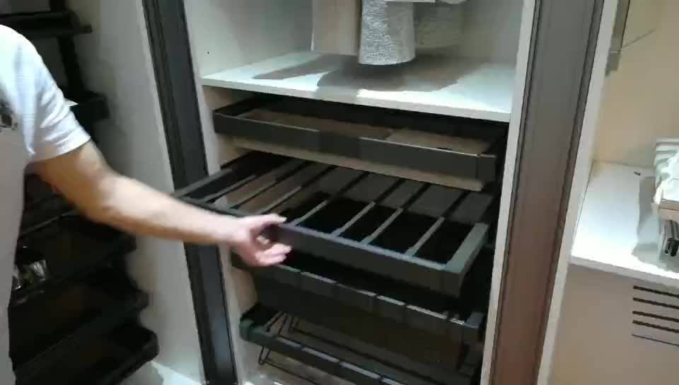 Modern Sliding Soft Closing Adjustable Pull Out Multifunctional Pant ...