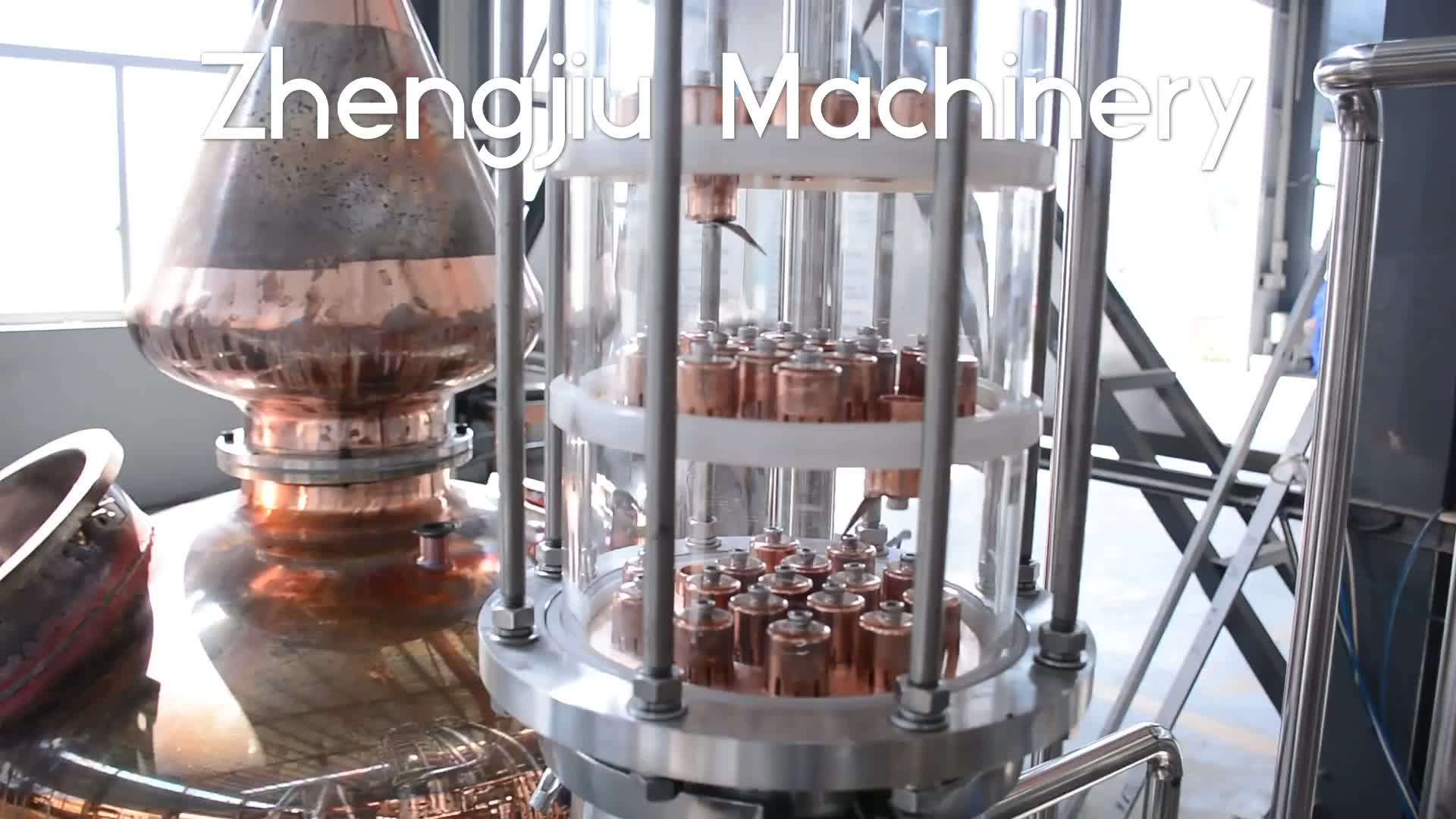 6 Column Plates Alcohol Vodka Distillery Reflux Column For Sale/milk