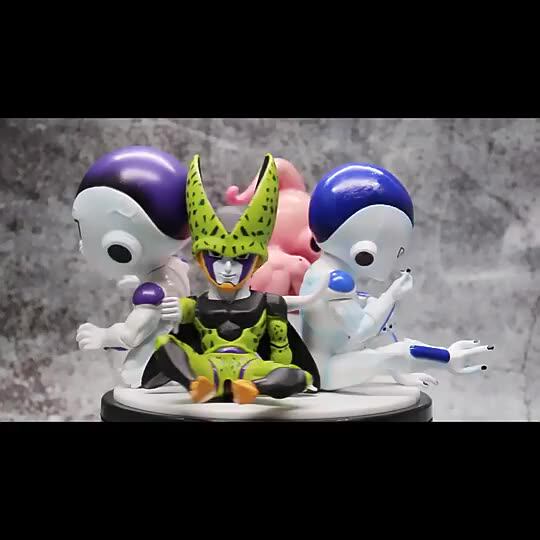4 Style Dragon Balls Anime Figure Toy Pvc 13cm Frieza Cell Action