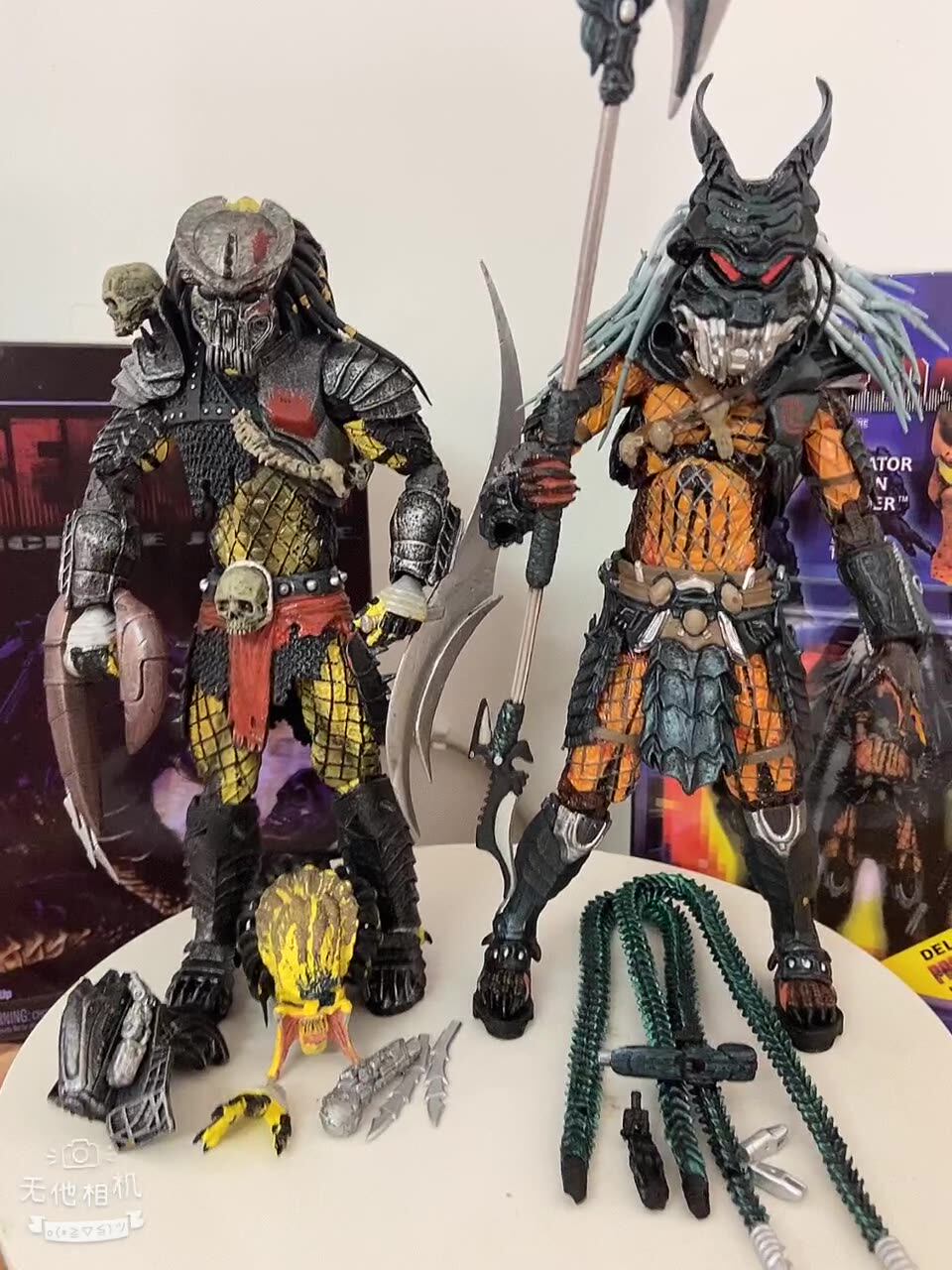 NECA Concrete Jungle Action Figure Warrior Hunter Chief Alien VS