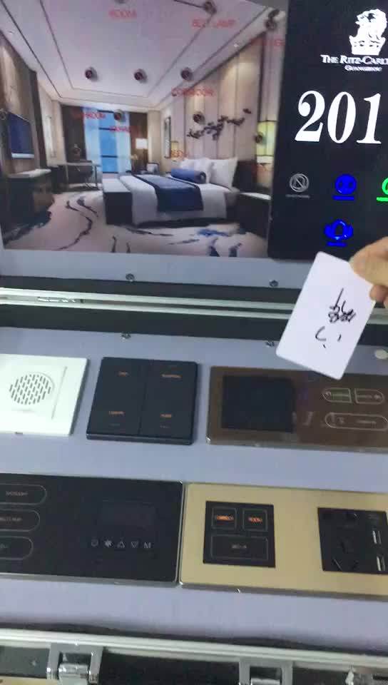 2019 Hospital Room Number Hotel Electronic Doorplate/hotel Door Signs Doorbell Switch Door Plate