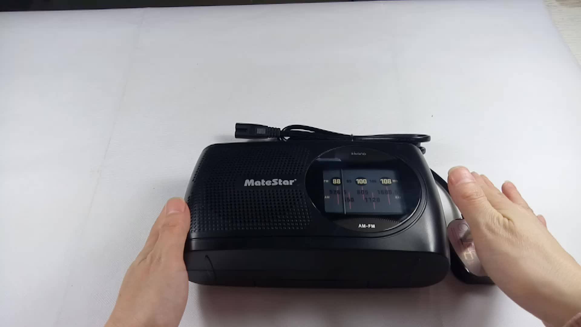 Fashionable Big Size 230v Portable Desktop Kitchen Fm Am Radio Receiver